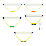 Maxbell Badminton Net Set Sports Net Easy Assemble for Outdoor Yard Beach Games 3Meters Yellow