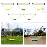 Maxbell Badminton Net Set Sports Net Easy Assemble for Outdoor Yard Beach Games 3Meters Yellow