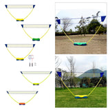 Maxbell Badminton Net Set Sports Net Easy Assemble for Outdoor Yard Beach Games 3Meters Yellow