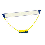 Maxbell Badminton Net Set Sports Net Easy Assemble for Outdoor Yard Beach Games 3Meters Yellow