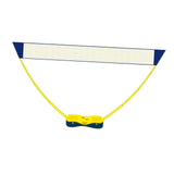 Maxbell Badminton Net Set Sports Net Easy Assemble for Outdoor Yard Beach Games 3Meters Yellow