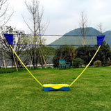 Maxbell Badminton Net Set Sports Net Easy Assemble for Outdoor Yard Beach Games 3Meters Yellow
