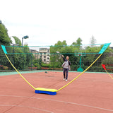 Maxbell Badminton Net Set Sports Net Easy Assemble for Outdoor Yard Beach Games 3Meters Yellow