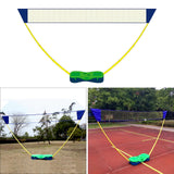 Maxbell Badminton Net Set Sports Net Easy Assemble for Outdoor Yard Beach Games 3Meters Green