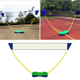 Maxbell Badminton Net Set Sports Net Easy Assemble for Outdoor Yard Beach Games 3Meters Green