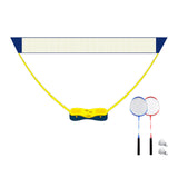 Maxbell Badminton Net Set Sports Net Easy Assemble for Outdoor Yard Beach Games 3Meters with Racket and Ball