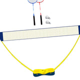 Maxbell Badminton Net Set Sports Net Easy Assemble for Outdoor Yard Beach Games 3Meters with Racket and Ball