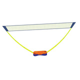 Maxbell Badminton Net Set Sports Net Easy Assemble for Outdoor Yard Beach Games 4Meters Orange