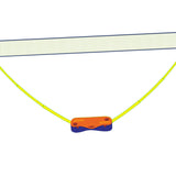Maxbell Badminton Net Set Sports Net Easy Assemble for Outdoor Yard Beach Games 4Meters Orange
