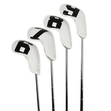 Maxbell 10 Pieces Golf Iron Head Covers Protection Guard Iron Putter Equipment