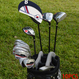 Maxbell 10x Golf Iron Covers Number Tag Wrap Sleeves for Golf Training Equipment