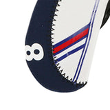 Maxbell 10x Golf Iron Covers Number Tag Wrap Sleeves for Golf Training Equipment