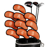 Maxbell 10x Universal Golf Iron Covers Set Outdoor Sports Golf Club Head Covers