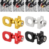 Maxbell Chain Tensioner Single Speed BMX Road Bike Adjustment Bolt Red