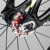 Maxbell Chain Tensioner Single Speed BMX Road Bike Adjustment Bolt Argent