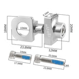 Maxbell Chain Tensioner Single Speed BMX Road Bike Adjustment Bolt Argent