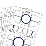 Maxbell 10x Golf Impact Tape Labels Remarkable for Striking Consistency Analysis