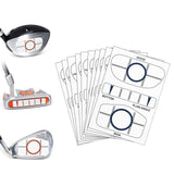 Maxbell 10x Golf Impact Tape Labels Remarkable for Striking Consistency Analysis