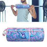 Maxbell Barbell Squat Pad Protective Pad Weight Lifting for Trainer Lunges Workout Colorful Swirl