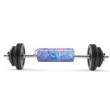 Maxbell Barbell Squat Pad Protective Pad Weight Lifting for Trainer Lunges Workout Colorful Swirl