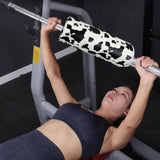 Maxbell Barbell Squat Pad Protective Pad Weight Lifting for Trainer Lunges Workout Black White