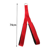 Maxbell Tricep Pull Down Rope Cable Attachment Trainer for Bodybuilding Forearm Red 74cm