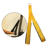 Maxbell Tricep Pull Down Rope Cable Attachment Trainer for Bodybuilding Forearm Yellow 74cm