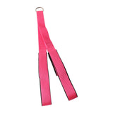 Maxbell Tricep Pull Down Rope Cable Attachment Trainer for Bodybuilding Forearm Rose Red 74cm