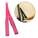 Maxbell Tricep Pull Down Rope Cable Attachment Trainer for Bodybuilding Forearm Rose Red 74cm
