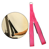 Maxbell Tricep Pull Down Rope Cable Attachment Trainer for Bodybuilding Forearm Rose Red 74cm