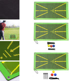 Maxbell Golf Training Mat for Swing Detection Batting for Game Adults Beginners without accessories