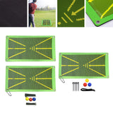 Maxbell Golf Training Mat for Swing Detection Batting for Game Adults Beginners without accessories