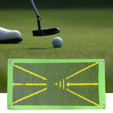 Maxbell Golf Training Mat for Swing Detection Batting for Game Adults Beginners without accessories