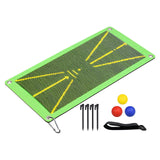 Maxbell Golf Training Mat for Swing Detection Batting for Game Adults Beginners with boxed