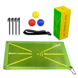 Maxbell Golf Training Mat for Swing Detection Batting for Game Adults Beginners with boxed