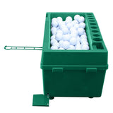 Maxbell Golf Ball Dispenser Automatic Trainer Machine Adjustable Golf Club Organizer