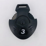 Maxbell Interchangeable Number Tag Golf Wood Clubs Golf Club Head Cover Number Tags Sharp Edge 3cm