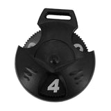 Maxbell Interchangeable Number Tag Golf Wood Clubs Golf Club Head Cover Number Tags Round Edge 3cm