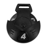 Maxbell Interchangeable Number Tag Golf Wood Clubs Golf Club Head Cover Number Tags Round Edge 3cm