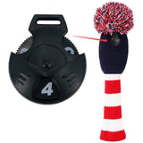Maxbell Interchangeable Number Tag Golf Wood Clubs Golf Club Head Cover Number Tags Round Edge 3cm