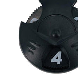 Maxbell Interchangeable Number Tag Golf Wood Clubs Golf Club Head Cover Number Tags Round Edge 3cm