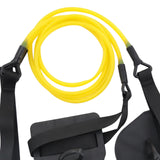 Maxbell Resistance Bands Workout Bungee Cords Fitness Swimming Arm Trainer Strength Yellow 20lbs