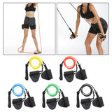 Maxbell Resistance Bands Workout Bungee Cords Fitness Swimming Arm Trainer Strength Yellow 20lbs