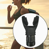 Maxbell Portable Breathing Exercise Device Respiratory Trainer Breathing Exerciser Black