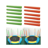 Maxbell 6x Trampoline Foam Sleeves Lightweight for Children Jumping Bed Tube 40cm Green