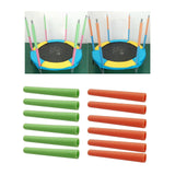 Maxbell 6x Trampoline Foam Sleeves Lightweight for Children Jumping Bed Tube 40cm Green