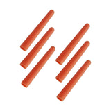 Maxbell 6x Trampoline Foam Sleeves Lightweight for Children Jumping Bed Tube 40cm Orange
