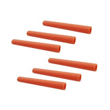 Maxbell 6x Trampoline Foam Sleeves Lightweight for Children Jumping Bed Tube 40cm Orange