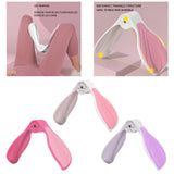 Maxbell Hip Trainer Equipment Device Kegel Exerciser Thigh Master Pelvic Floor Pink White
