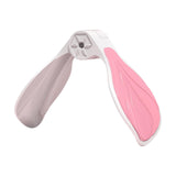 Maxbell Hip Trainer Equipment Device Kegel Exerciser Thigh Master Pelvic Floor Pink White